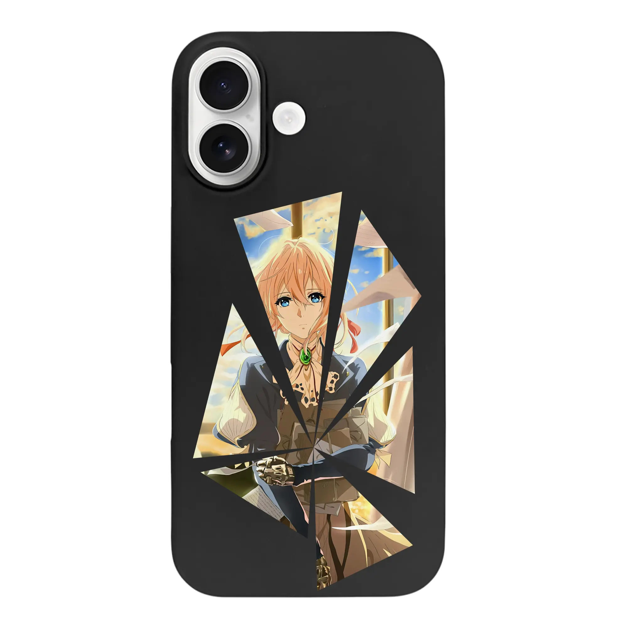 ヴァイオレット・エヴァーガーデン グッズ,ヴァイオレット・エヴァーガーデン - iPhone 17 シリーズ シリコンケース 薄型 耐衝撃 指紋防止 ソフトタッチカバー 精密フィット 傷防止 保護ケース iPhone 17/17 Air/17 Pro/17 Pro Max 対応